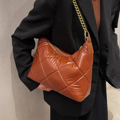 Quilted Crossbody Bag for Women Spring Summer Shoulder Purses