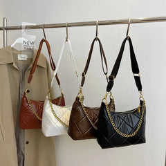 Quilted Crossbody Bag for Women Spring Summer Shoulder Purses