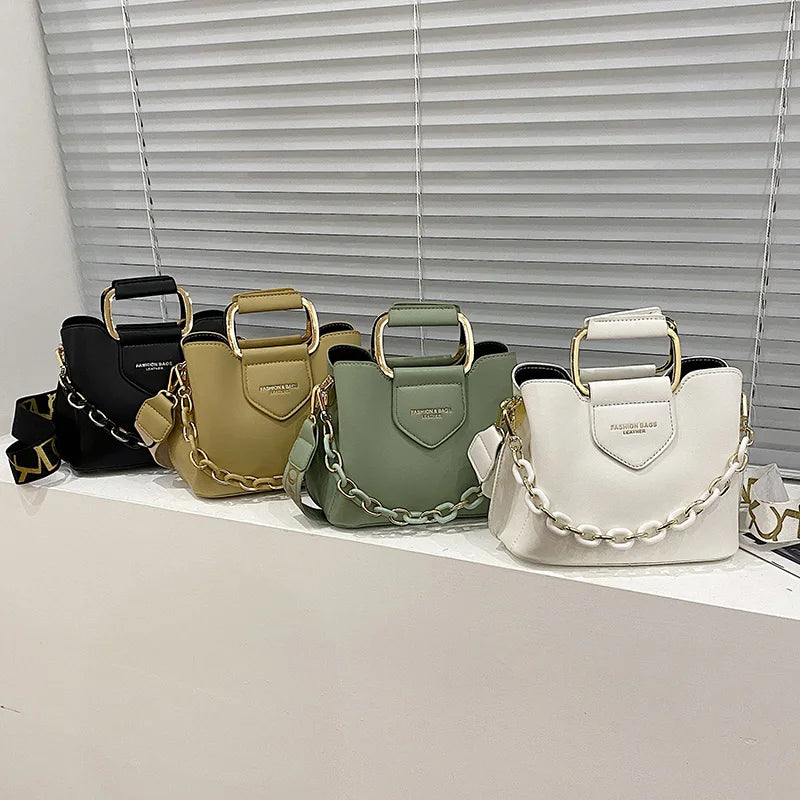 PU Leather Crossbody Bag for Women Winter Casual Totes
