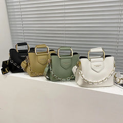 PU Leather Crossbody Bag for Women Winter Casual Totes