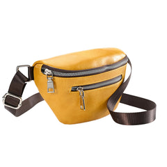 Women's Soft PU Leather Waist Pack for Shopping and Dating