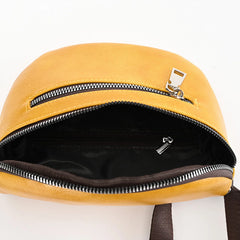 Women's Soft PU Leather Waist Pack for Shopping and Dating