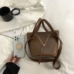 Retro Bucket Crossbody Bag Ladies Messenger Bag Trending Tote Handbag