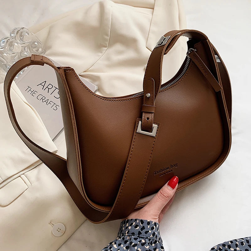 Vintage Bucket Crossbody Bag Women Shoulder Bag All-match Messenger Handbag