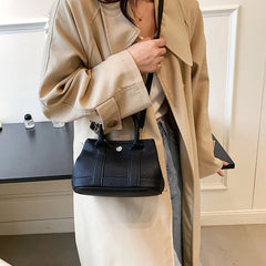 Stylish PU Leather Shoulder Crossbody Bag for Women Tote Messenger Bags