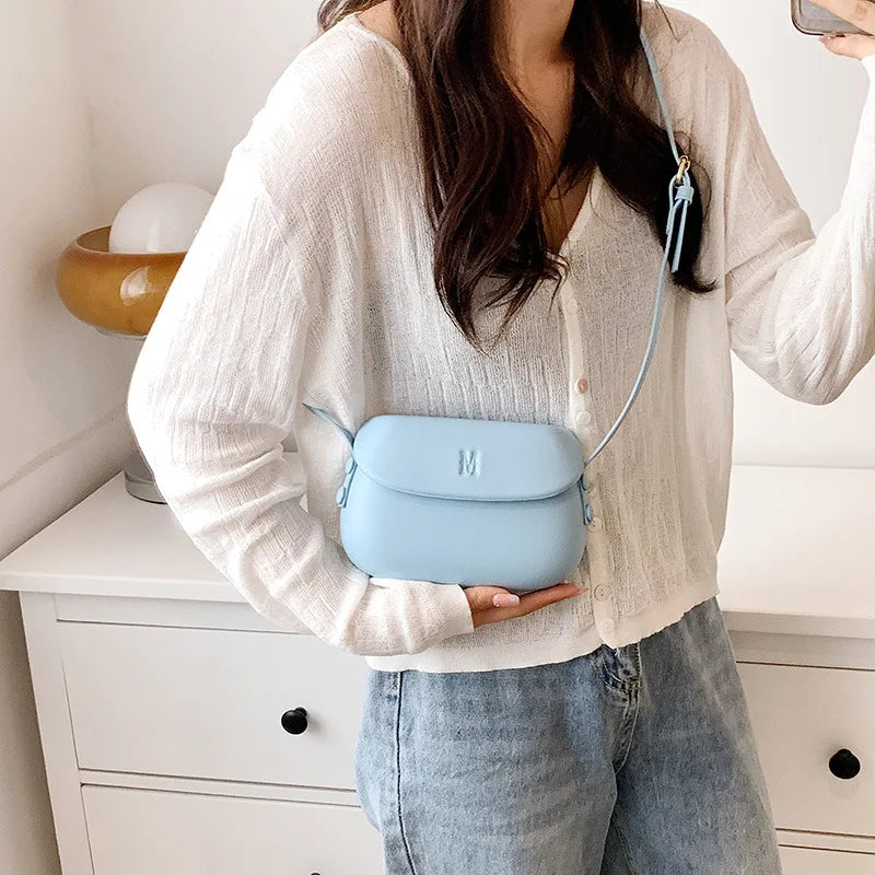 Women's Small Pu Leather Shoulder Crossbody Bag Messenger Handbag