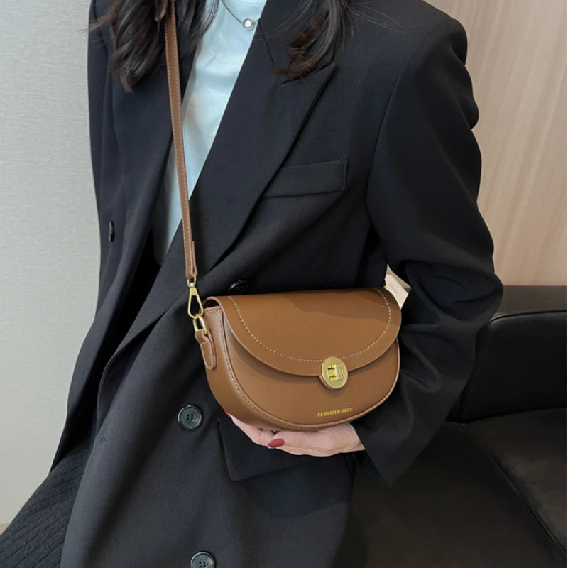 Small Pu Leather Shoulder Crossbody Bag Women Female Messenger Bags