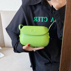 Women's Small Pu Leather Shoulder Crossbody Bag Messenger Handbag