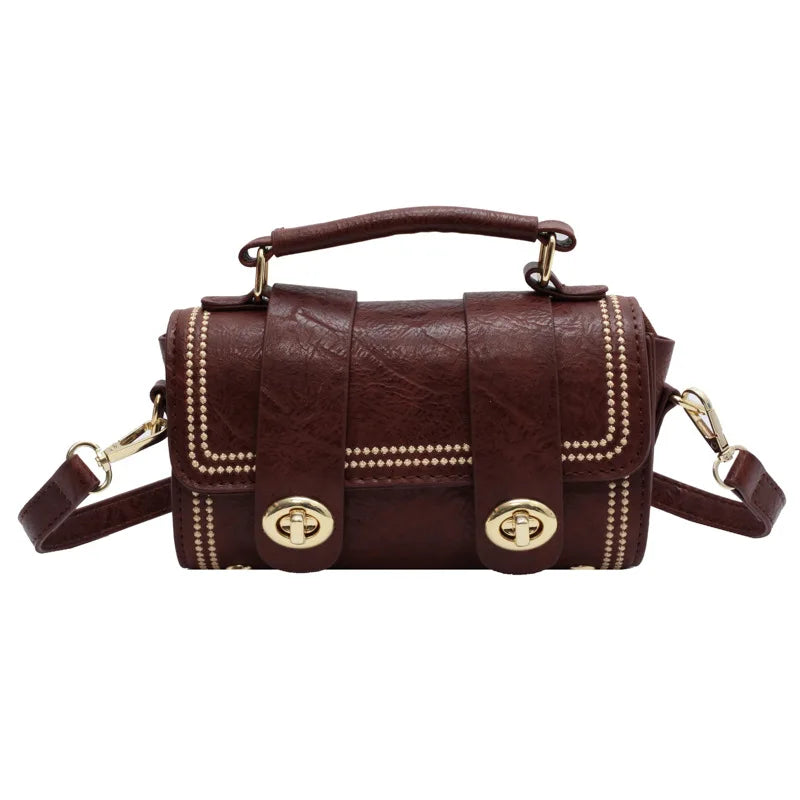 Small Pu Leather Shoulder Crossbody Bags for Women Tote Bag