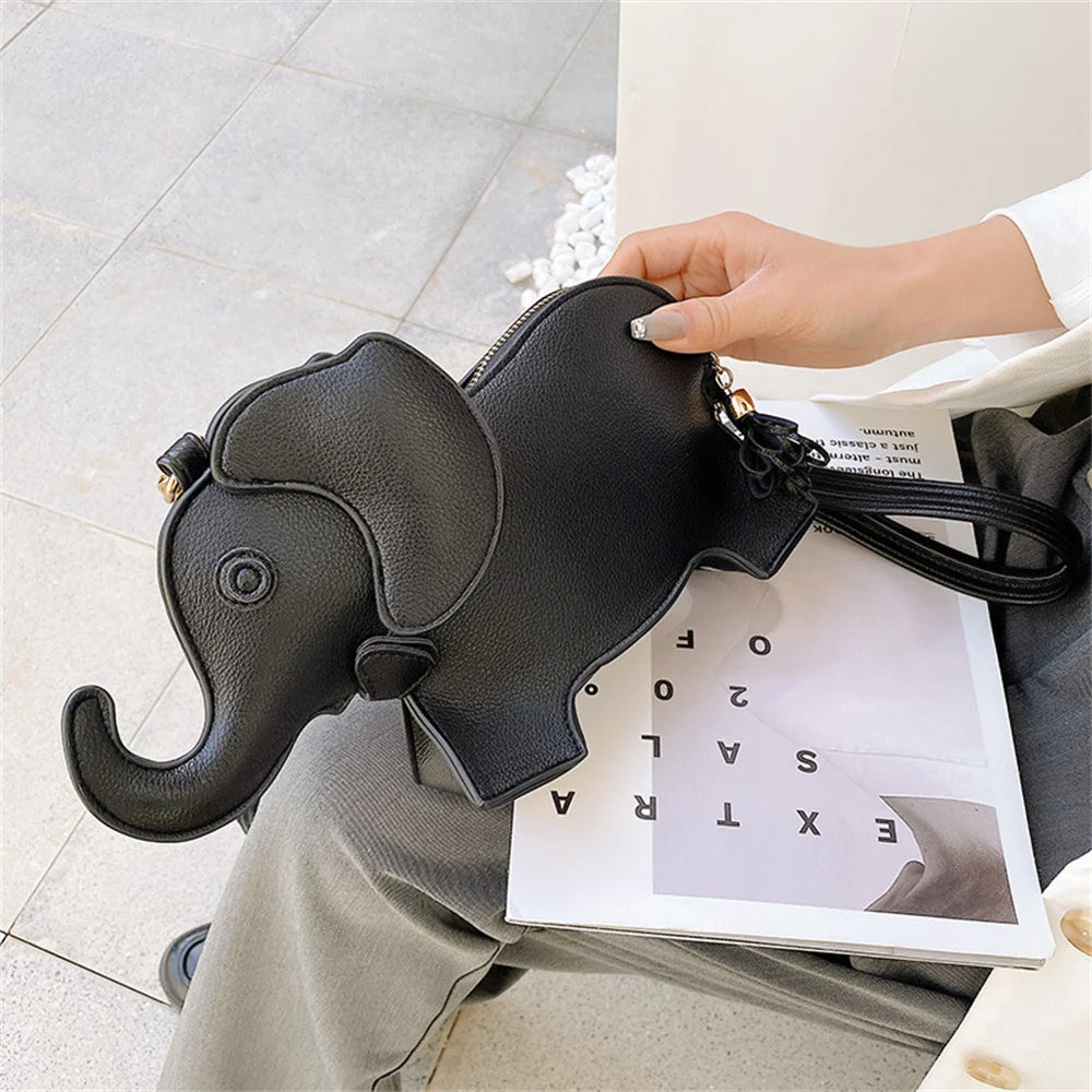 Novelty Elephant Shoulder Crossbody Bags Women Bag