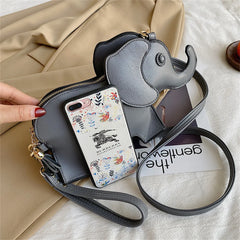 Novelty Elephant Shoulder Crossbody Bags Women Bag