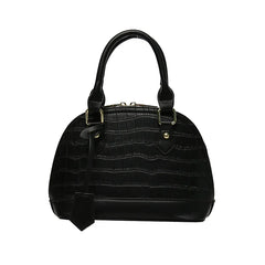 Retro Casual Shell Bag Women Totes Shoulder Bags Female Leather Crocodile Chain