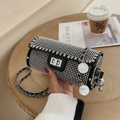 Rhinestones Evening Party Clutch Wedding Purses Handbag Women Shoulder Bag