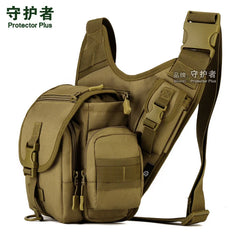 Military Biking Messenger Bag Camouflage Army Green A2676