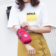 Small Nylon Shoulder Bag for Women