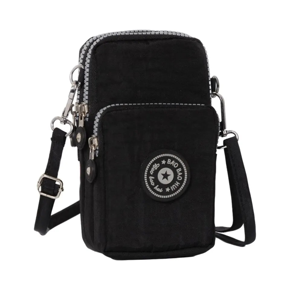 Small Nylon Shoulder Bag for Women