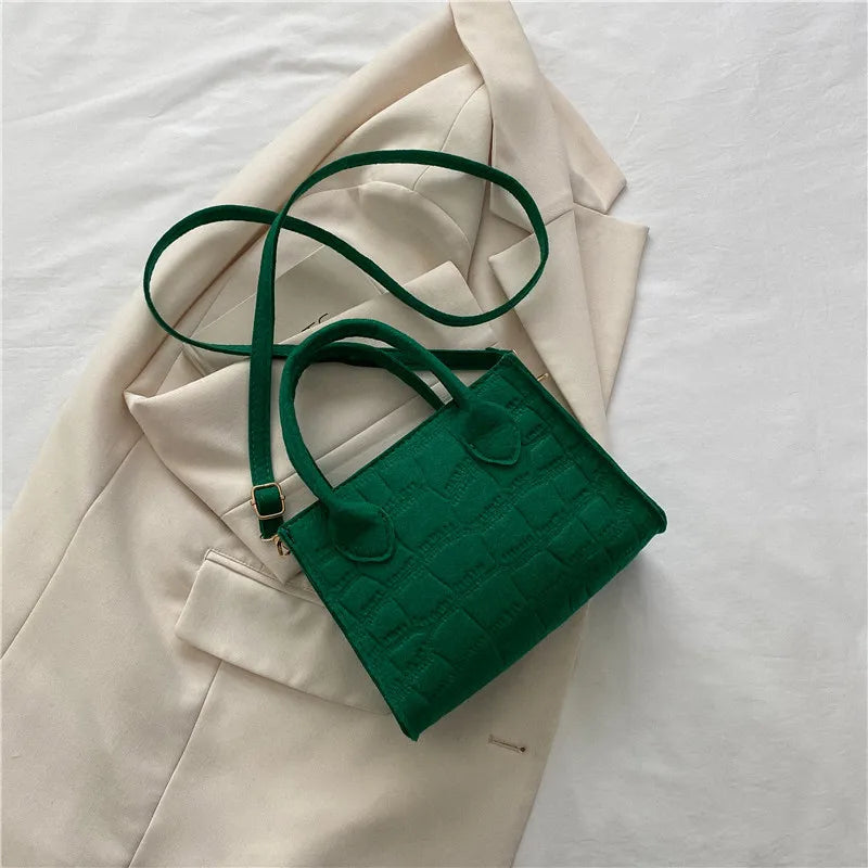 Vintage Small Shoulder Bag Tote Handbag for Women Purse