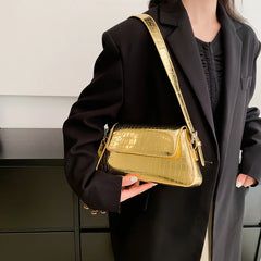 Small Shoulder Bags For Women Solid PU Leather Flap Handbags