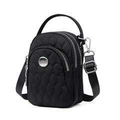 Mini Women Shoulder Bags High Female Phone Clutch Diamond Lattice