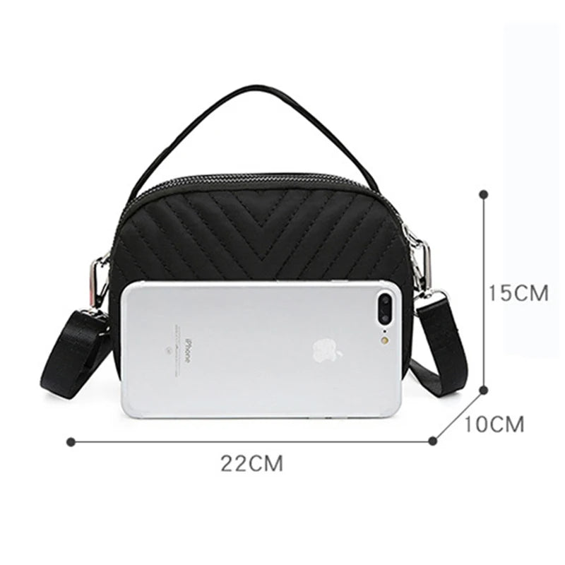 Small Shoulder Bags Nylon Women Crossbody Mobile Phone Bags