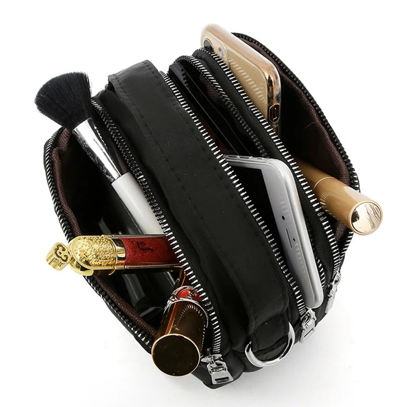 Small Shoulder Bags Nylon Women Crossbody Mobile Phone Bags