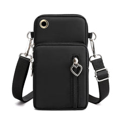 Small Nylon Shoulder Bag Mini Phone Messenger Purse