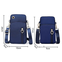 Small Nylon Shoulder Bag Mini Phone Messenger Purse