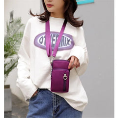 Small Nylon Shoulder Bag Mini Phone Messenger Purse