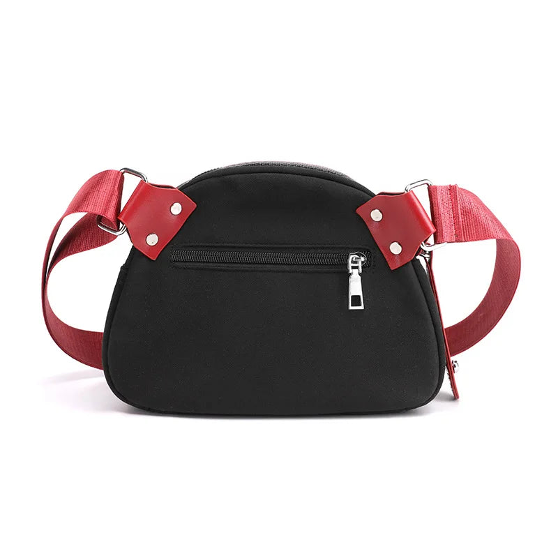 Nylon Mini Shoulder Bag for Women CrossBody Purse Lady Wallet