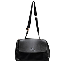 Vintage Leather Crossbody Bag for Women Winter