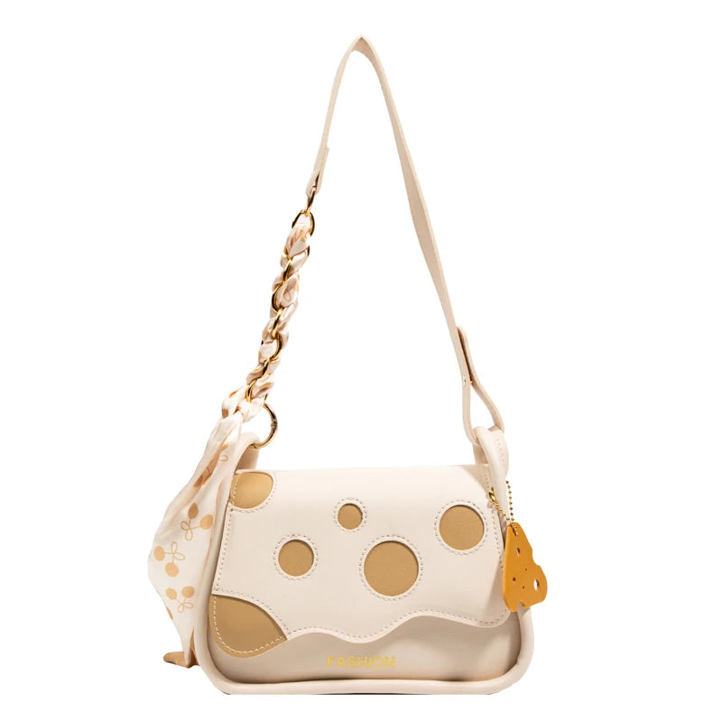 Leather Crossbody Bags Retro Women's Shoulder Messenger Bag