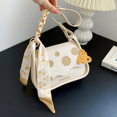 Leather Crossbody Bags Retro Women's Shoulder Messenger Bag