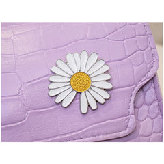 Small Square Bag Shoulder Bags For Women Vintage Cute Student Chain PU Daily