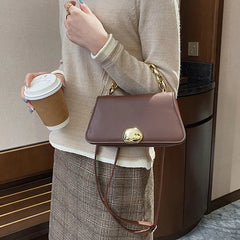Small Square Bag Summer PU Leather Women's Handbag Chain Shoulder Messenger Bags