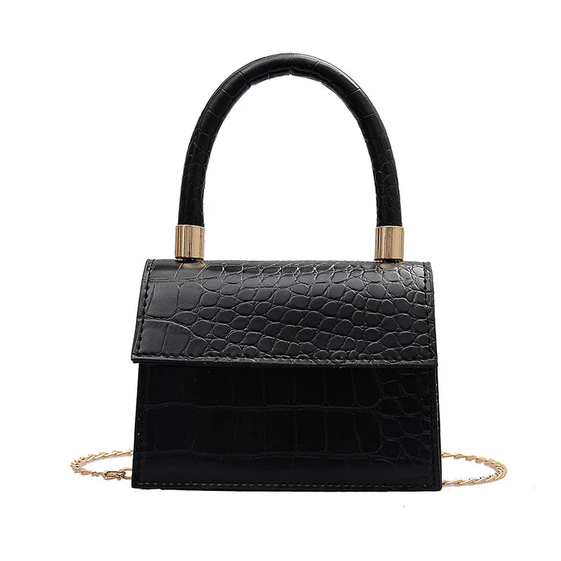 Small Square Bags For Women Messenger Bag Chains Girl's Handbag Casual