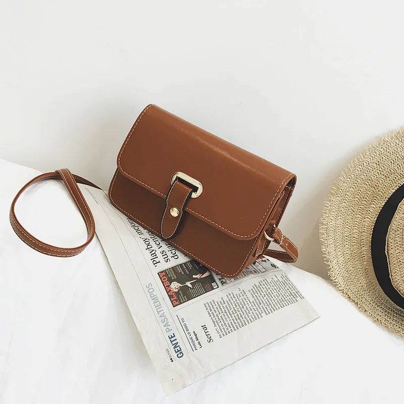 Leather Mini Female Shoulder Bag Women Messenger Crossbody Shell Satchel