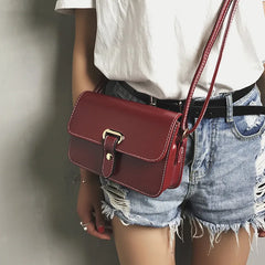 Leather Mini Female Shoulder Bag Women Messenger Crossbody Shell Satchel