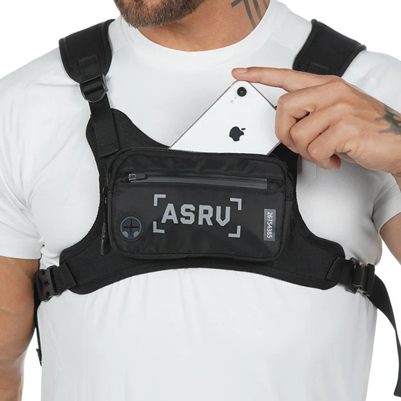 Tactical Chest Bag Packs Waterproof Sports Waist Bag for Phone