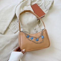 Small Underarm Handbag Casual Vacation Business Party Purse Clutch