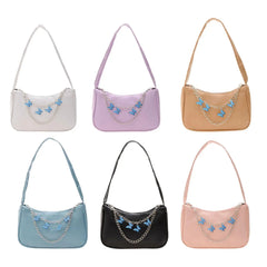 Small Underarm Handbag Casual Vacation Business Party Purse Clutch