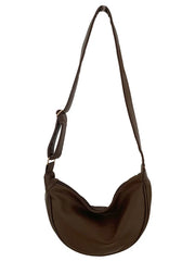 Women's Small Underarm Hobo Bag Pu Leather Crossbody Handbag