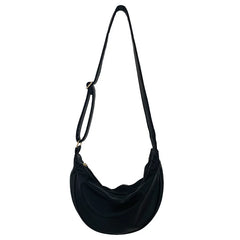 Women's Small Underarm Hobo Bag Pu Leather Crossbody Handbag