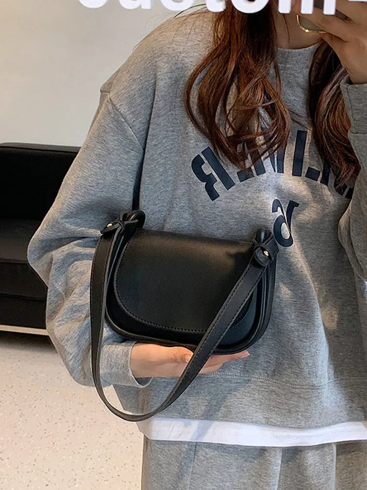 Small Women's Shoulder Bag Pu Leather Handbags for Women