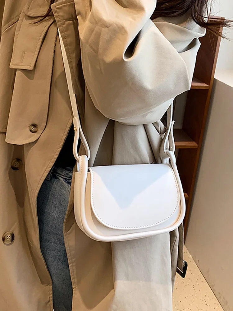 Small Women's Shoulder Bag Pu Leather Handbags for Women