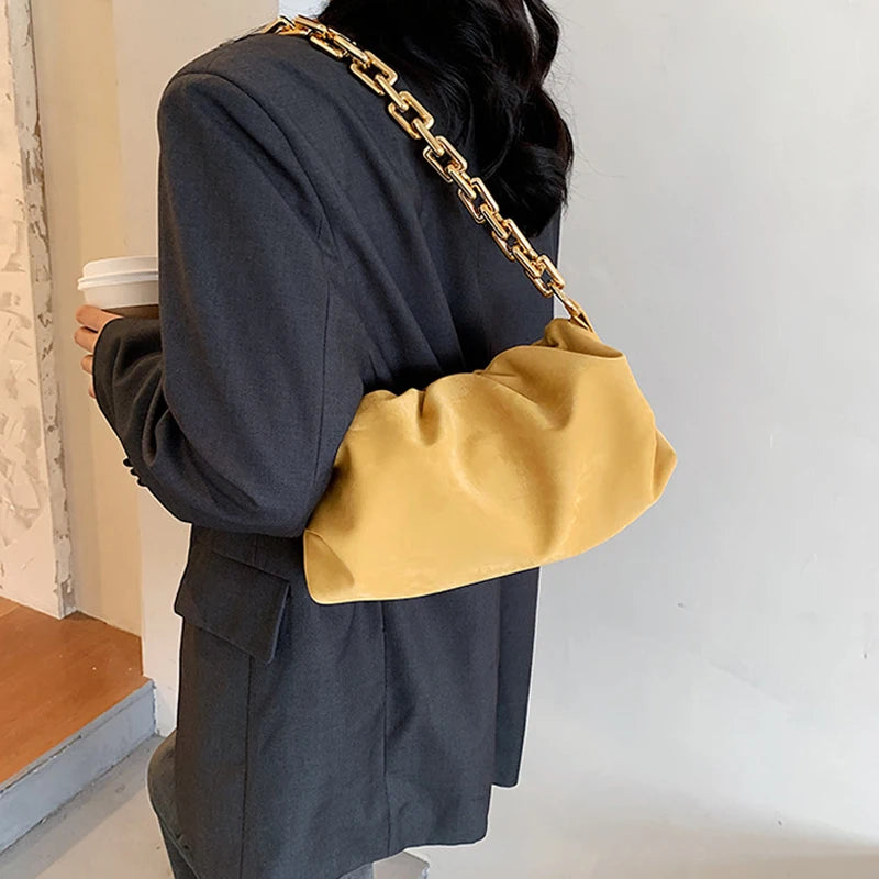 Velvet Shoulder Bag for Women Lady Handbag Party Clutch