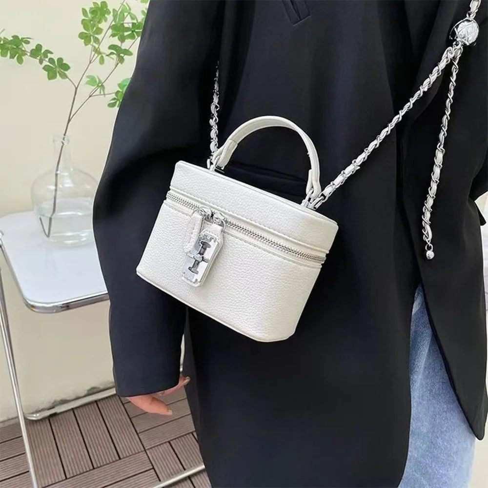 Versatile Ins Style Crossbody Bag Women Rhombic One Shoulder Small Square Bag