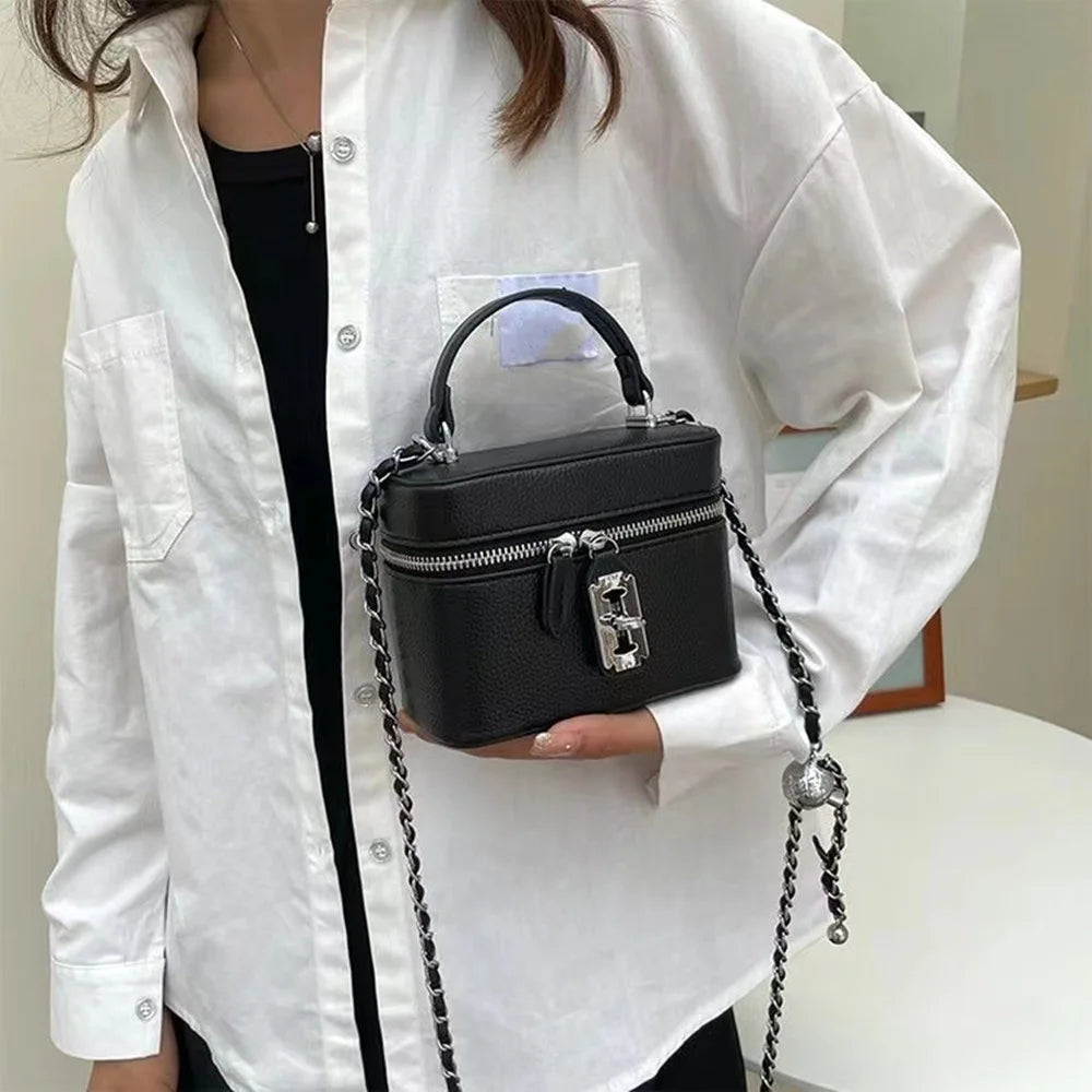 Versatile Ins Style Crossbody Bag Women Rhombic One Shoulder Small Square Bag