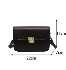 Small Women's Shoulder Bags High PU Leather Flap Crossbody Bag Handbag