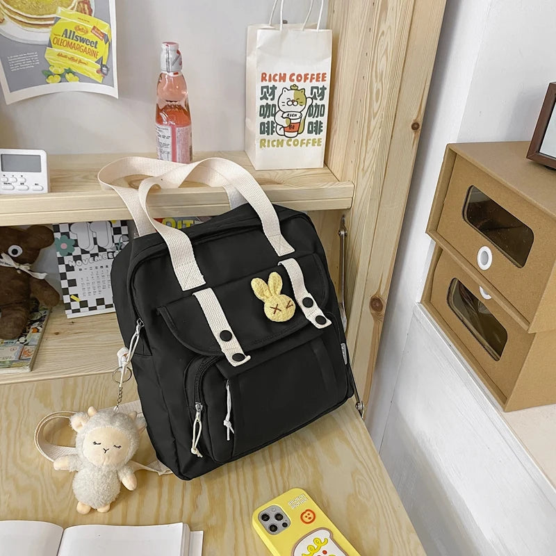 Small Woman Backpack Pretty Style Rucksack Women's Knapsack Travel Bagpacks