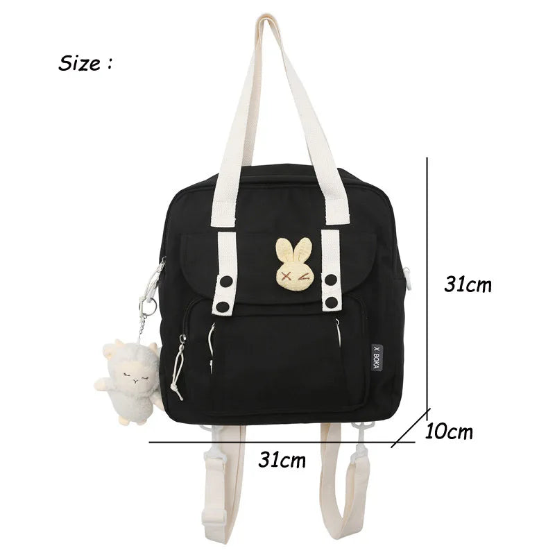 Small Woman Backpack Pretty Style Rucksack Women's Knapsack Travel Bagpacks